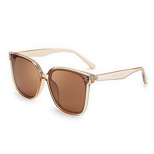 FEISEDY Oversized Polarized Sunglasses - UV400 Protection, Square Fashion Sun Glasses for Outdoor... | Amazon (US)