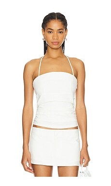 LIONESS 1999 Halter Top in Ivory from Revolve.com | Revolve Clothing (Global)