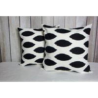 Black White Pillow. Pillow Covers. Pillow Set. Pillow Covers. Cushion Covers | Etsy (US)