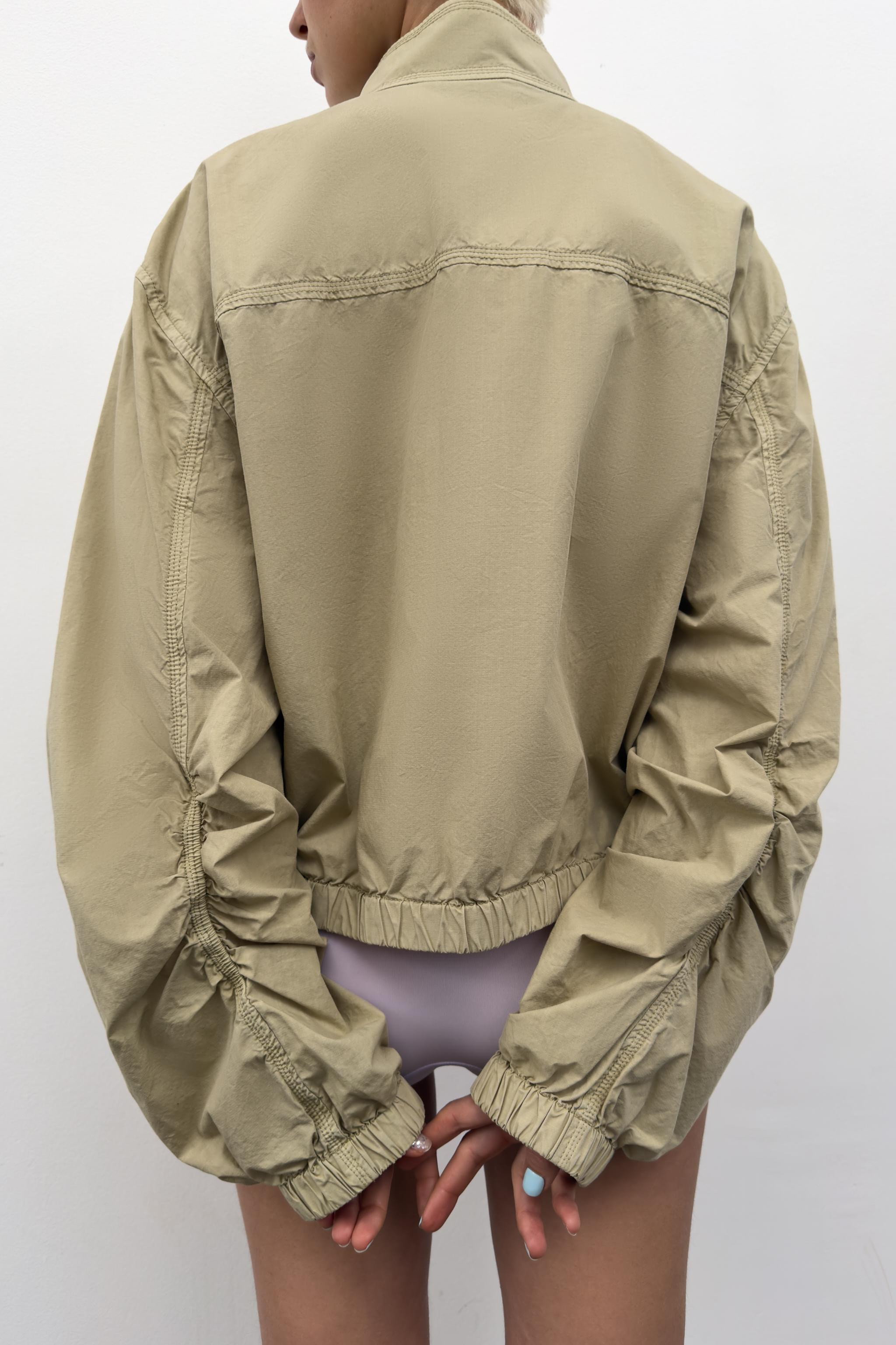 WASHED EFFECT POPLIN JACKET | Zara US