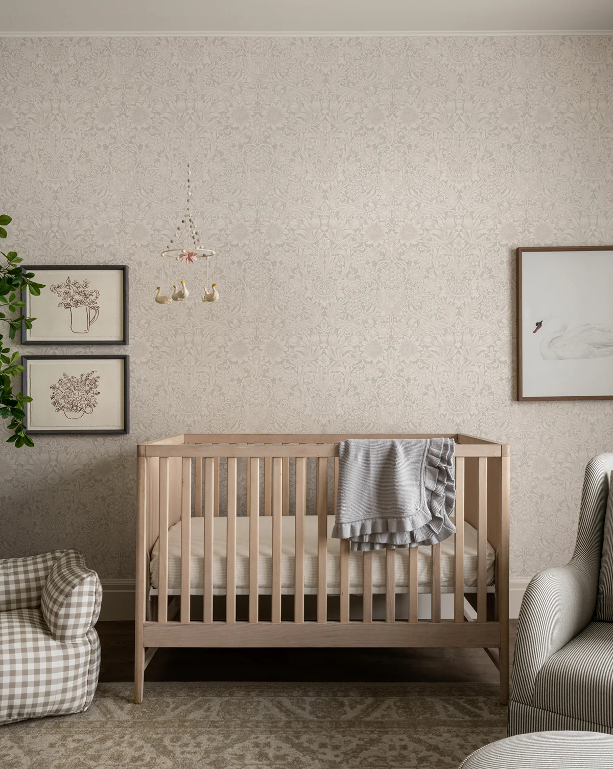 Morris & Co. x McGee & Co. Sunflower Porcelain Wallpaper | McGee & Co. (US)