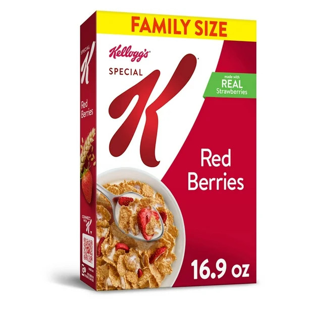 Kellogg's Special K Red Berries Cold Breakfast Cereal, 16.9 oz | Walmart (US)