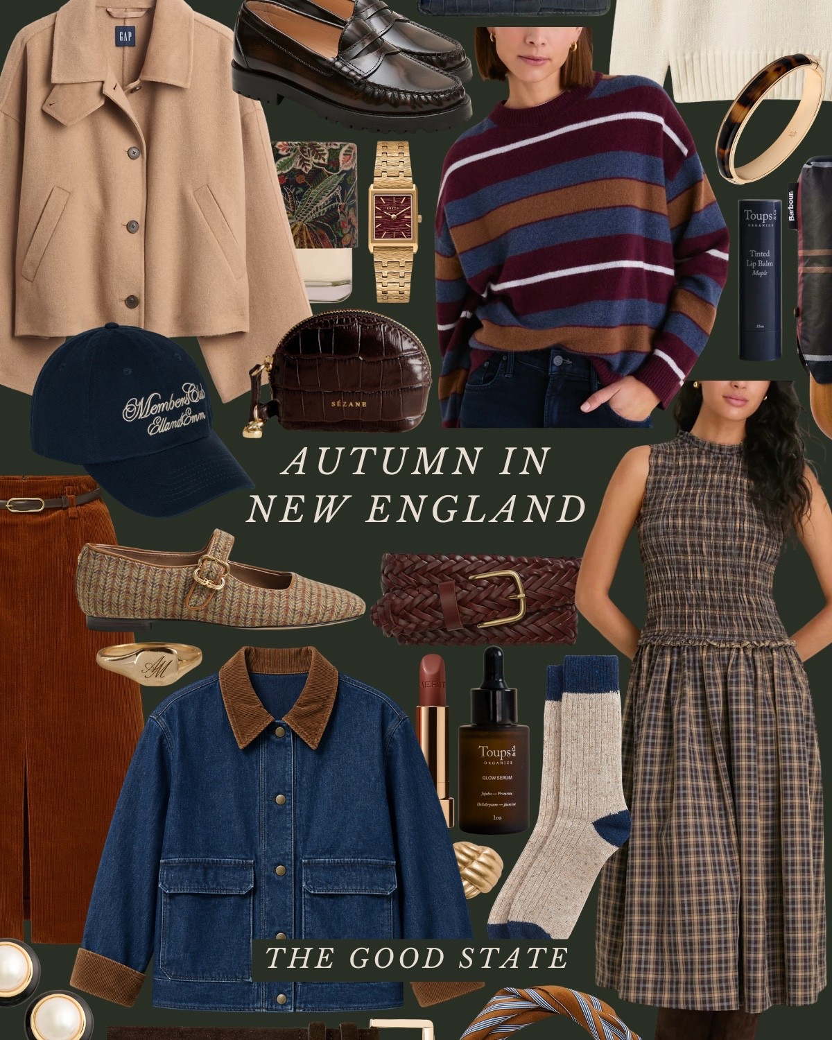 This is for the ladies who come alive on foggy, chilly mornings and dream of slow Autumn days in New England. For the ones with stacks of early ’90s J.Crew catalogs on the coffee table and drawers filled with heritage knit sweaters. The ones who reach for an iconic roll-neck sweater, classic denim and well-worn loafers because timeless staples will always outlive the trends. This is for the ladies loading up their vintage Wagoneer with a picnic basket and spending the weekend at their Vermont mountain home, watching the leaves change and sipping warm apple cider by the fire. For the ones who look forward to mornings at the apple orchard and afternoons spent making homemade apple pie. For the ones who romanticize slow morning walks along the Nantucket shore, with a warm cup of coffee in one hand and their favorite cashmere sweater wrapped around them. This is for the ladies whose closets feel like a blend of polished Ivy League style, iconic Americana Ralph Lauren and a dash of Gilmore Girls. If your heart belongs somewhere in New England, this collection is for you✨🍁🫶🏼

#LTKSeasonal #LTKSaleAlert #LTKootd