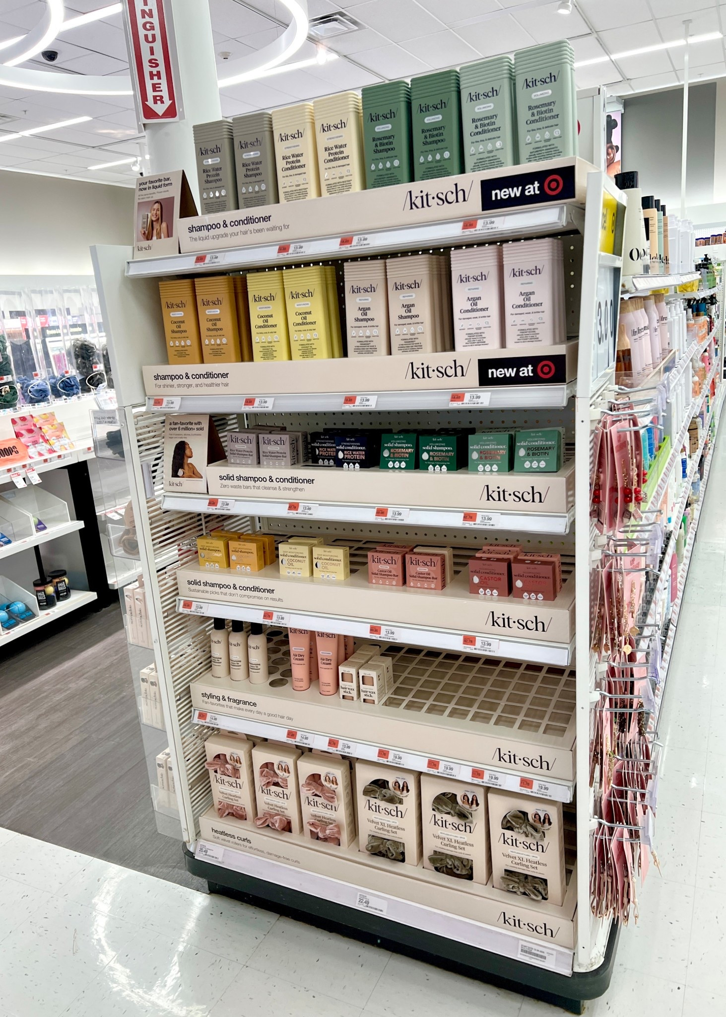 New Kitsch hair products at Target 

Kitsch Strengthening Rice Water shampoo & Conditioner - 12oz 
 Also solid shampoo and conditioner 

#LTKgrwm #LTKBeauty #LTKselfcare