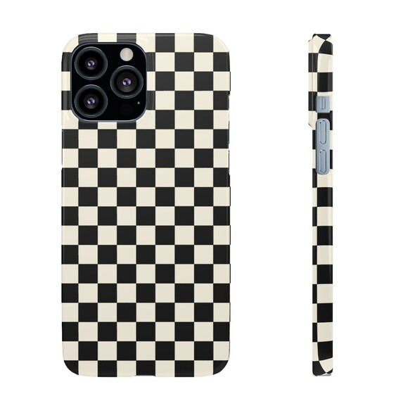 Checkered Iphone Snap Case - Etsy | Etsy (US)