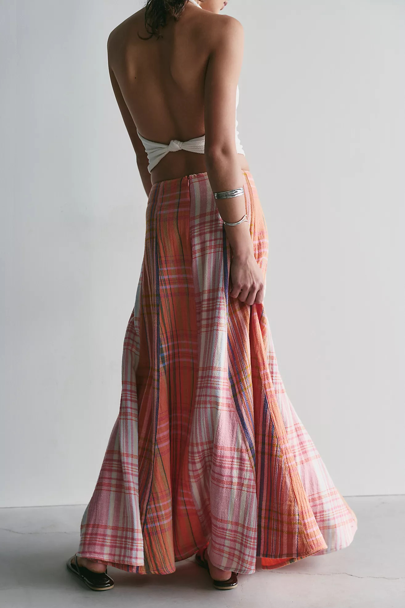 Maizie Summer Plaidwork Maxi Skirt | Free People (Global - UK&FR Excluded)