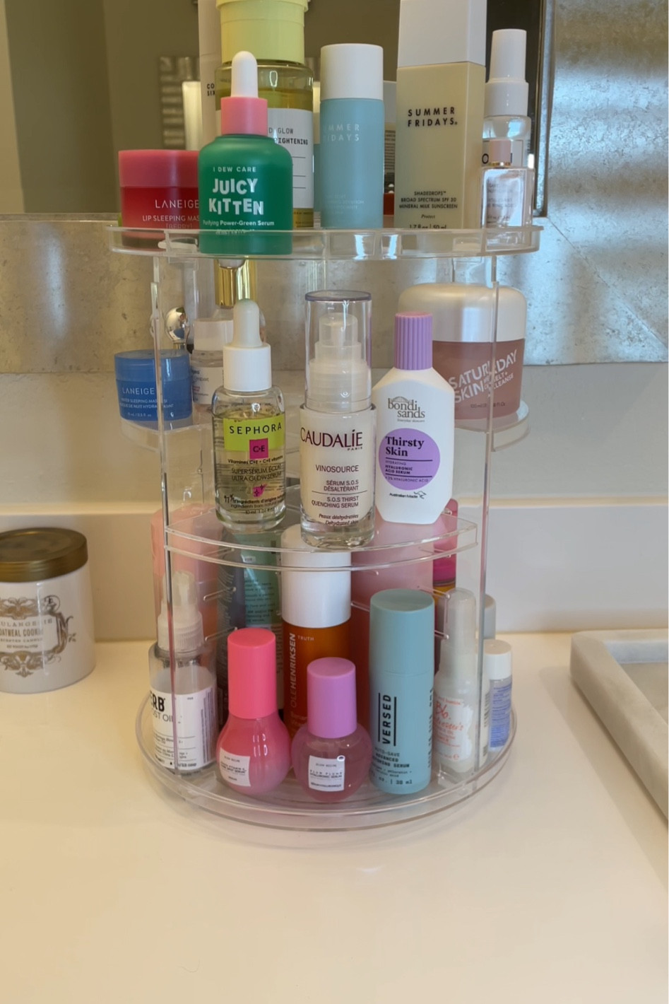 This rotating organizer from Amazon is literally life changing! 

#LTKunder50 #LTKhome #LTKunder100