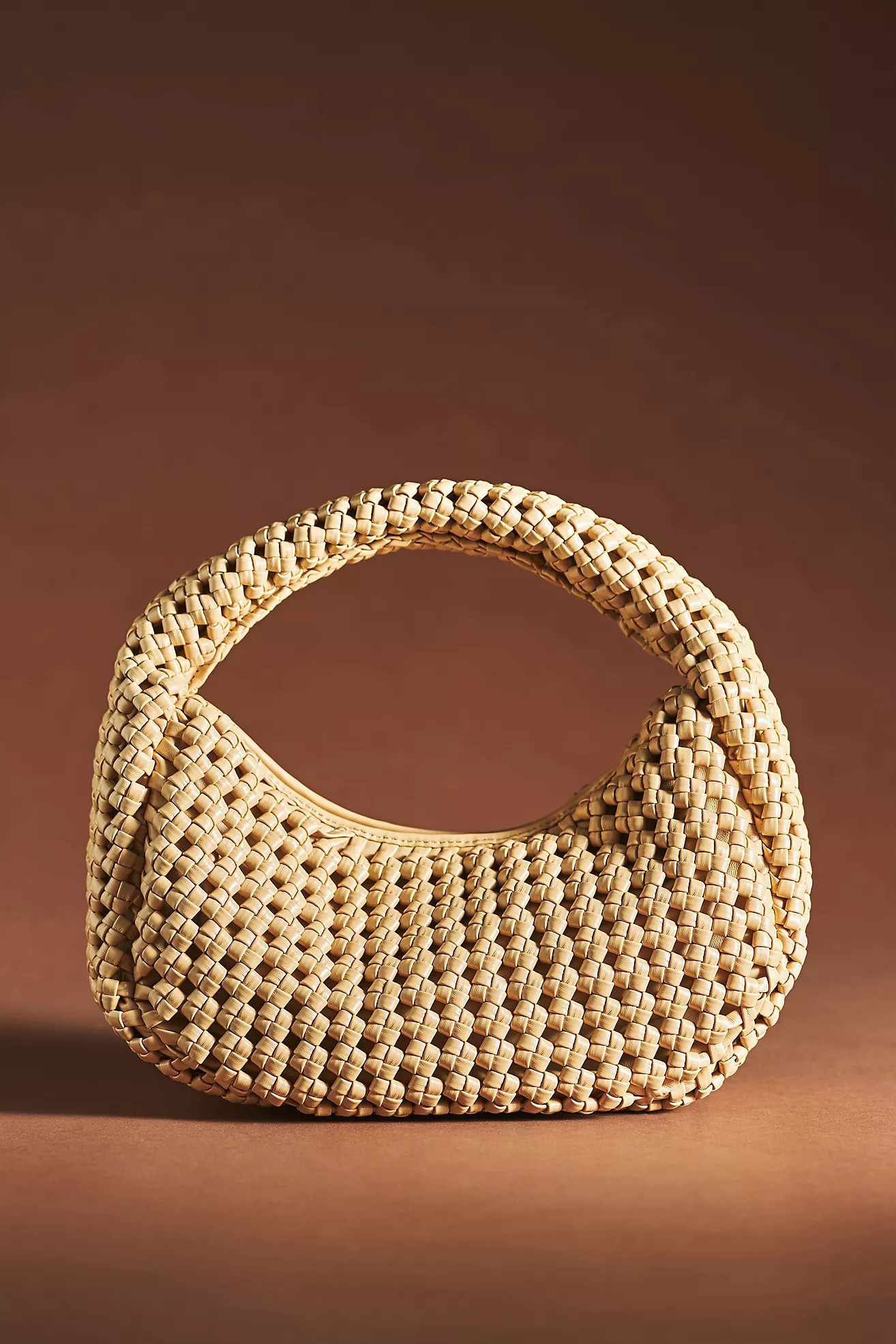 The Inez Knotted Faux Leather Bag | Anthropologie (US)