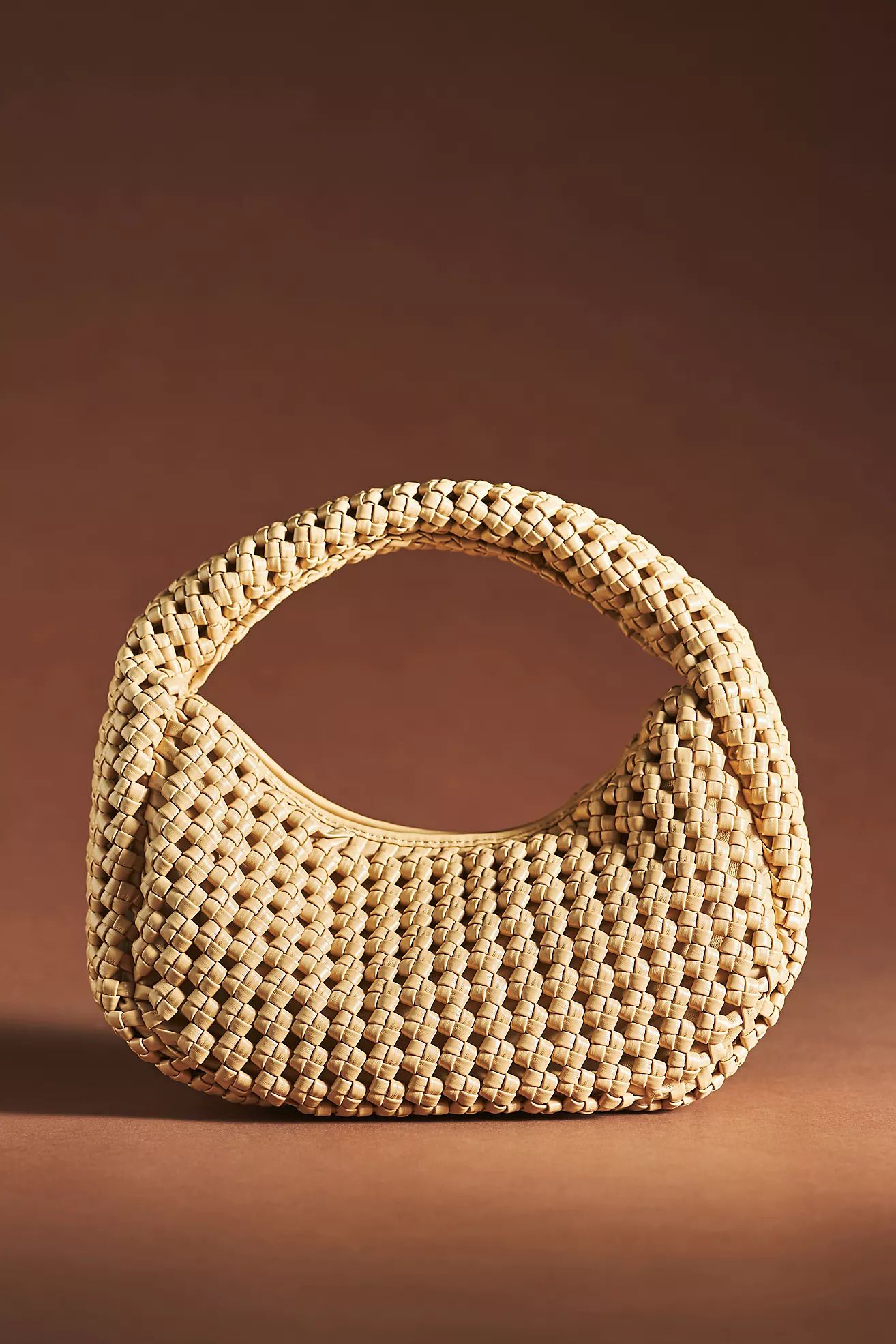 The Inez Knotted Faux Leather Bag | Anthropologie (US)