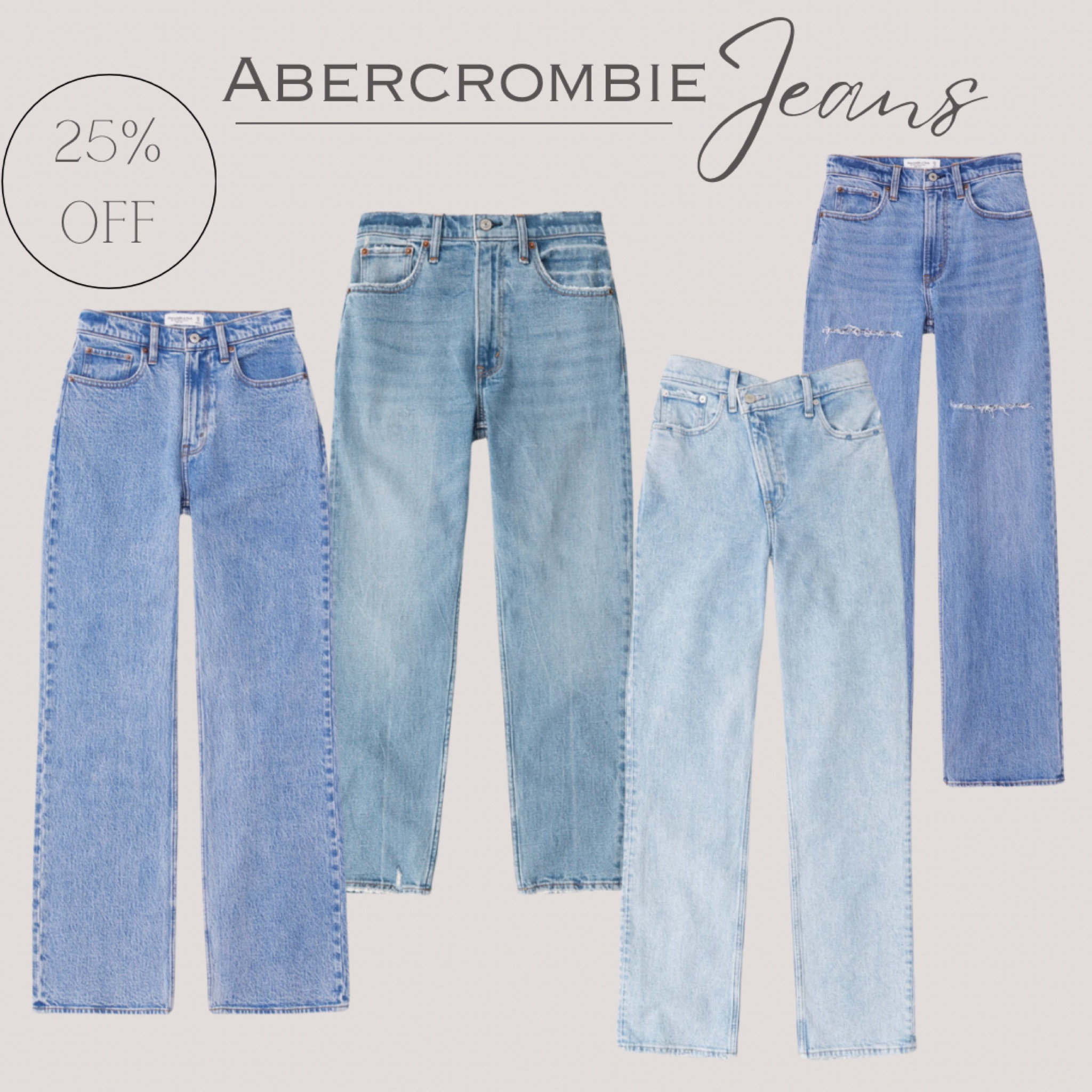 Abercrombie Black Friday sales! 25% off sitewide!  


Jeans, Mom jeans, ripped jeans, high rise jeans, Abercrombie 

#LTKfindsunder100 #LTKCyberWeek #LTKGiftGuide