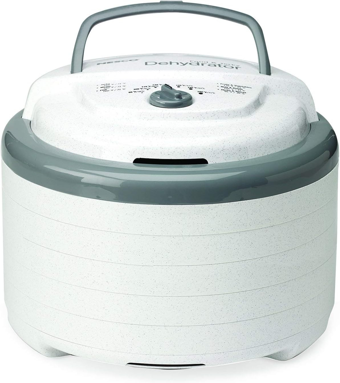 NESCO FD-75A Snackmaster Pro Food Dehydrator, For Snacks, Fruit, Beef Jerky, Gray | Amazon (US)