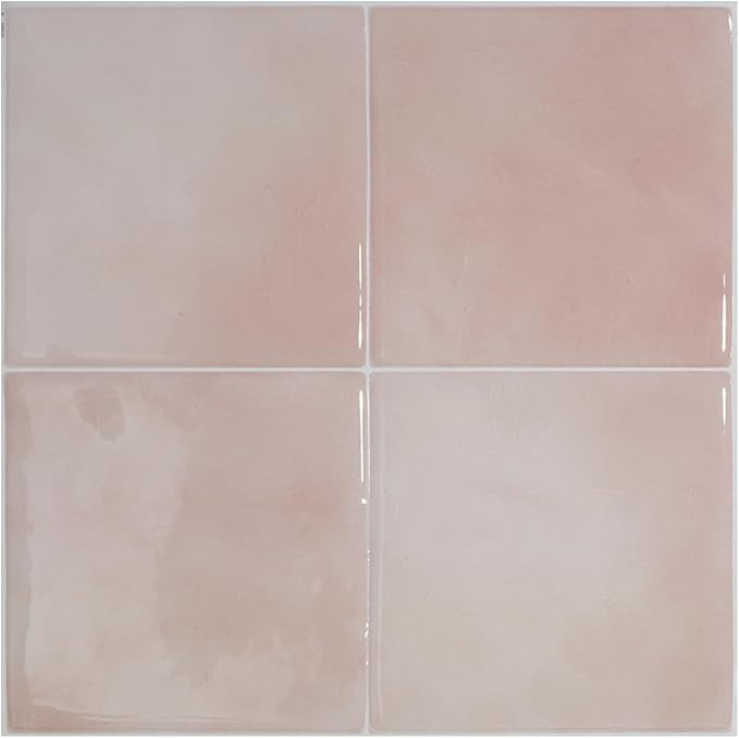 SMART TILES Peel and Stick Backsplash - 5 Sheets of 9" x 9" - 3D Adhesive Peel and Stick Tile Bac... | Amazon (US)