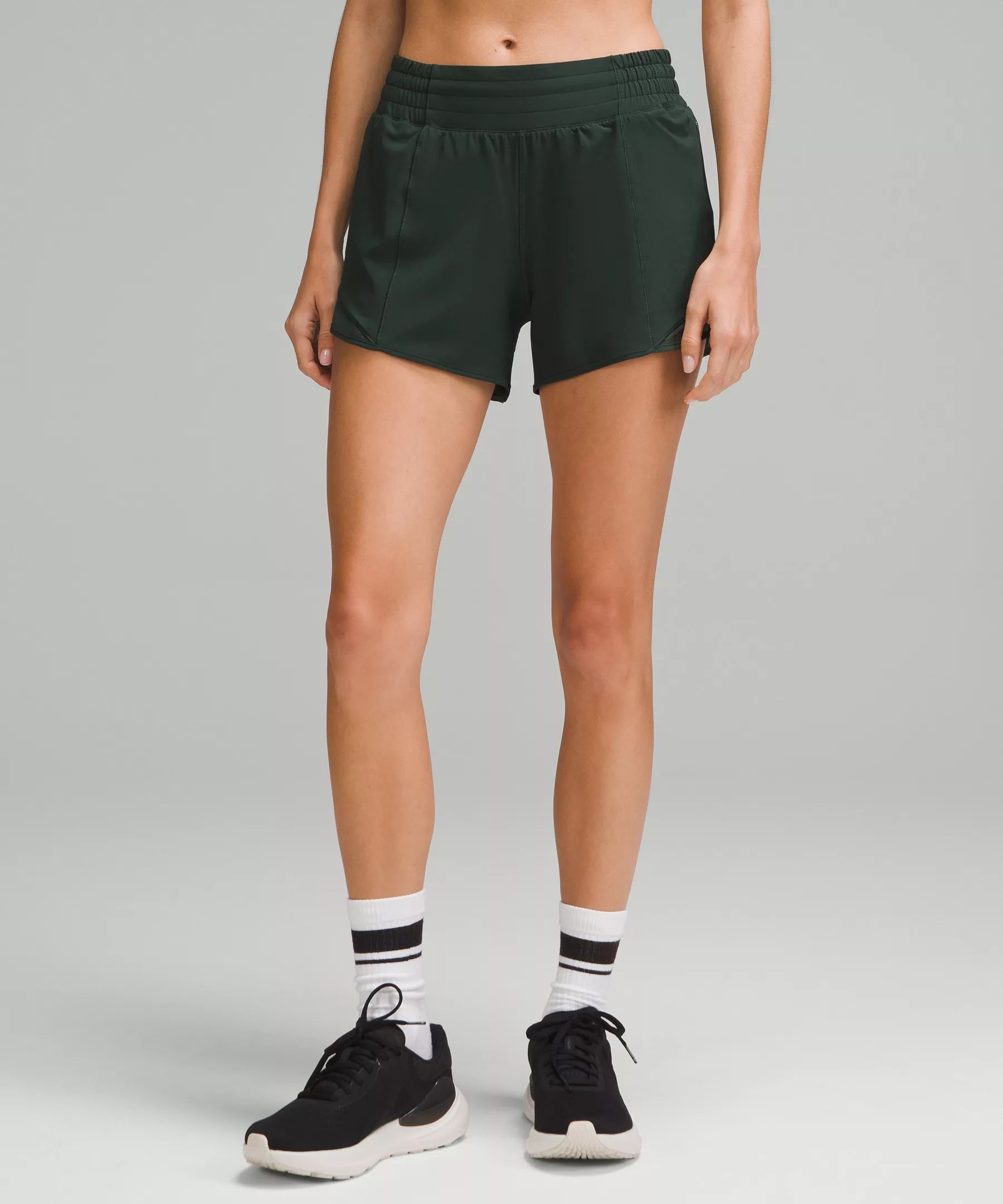 Hotty Hot High-Rise Lined Short 4" | Women's Shorts | lululemon | Lululemon (US)