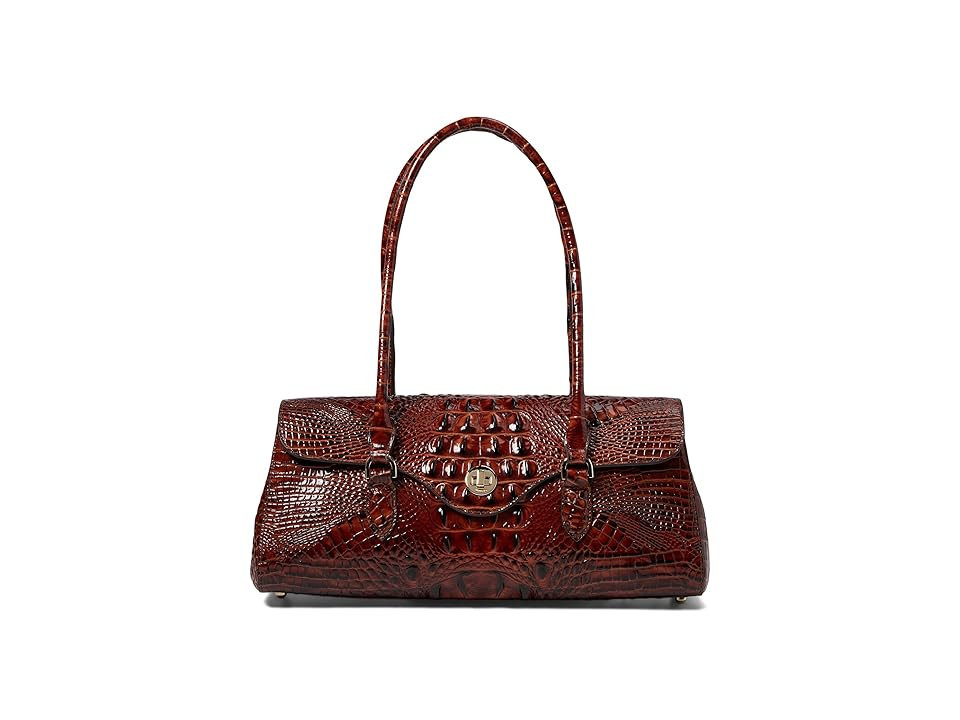 Brahmin Dayan (Pecan) Shoulder Handbags | Zappos
