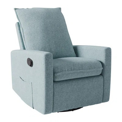 Bejtulla Upholstered Swivel Rocker Manual Glider Recliner | Wayfair North America