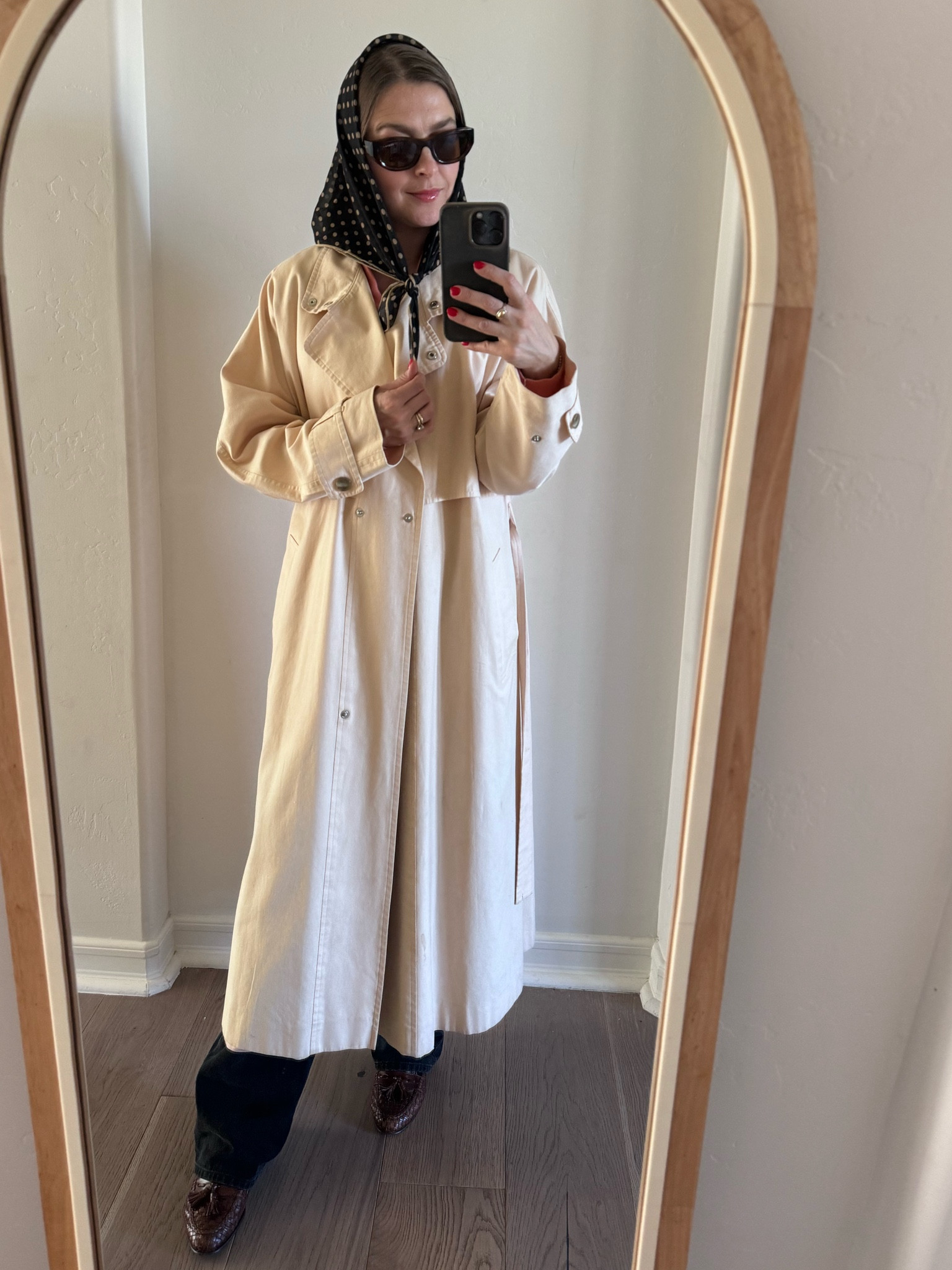 Trench Coat 🧥 French girl look
Favorite scarfs 

#LTKSeasonal #LTKStyleTip #LTKHoliday