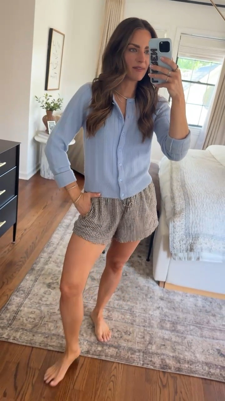 OOTD - wfh outfit ✨ I love a blue & brown combo 

#LTKSaleAlert #LTKootd #LTKmomlife
