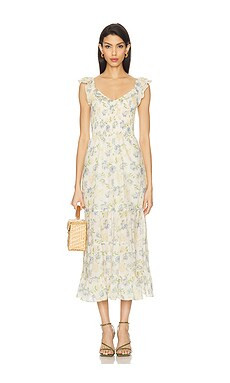 HEARTLOOM Irene Dress in Watercolor from Revolve.com | Revolve Clothing (Global)
