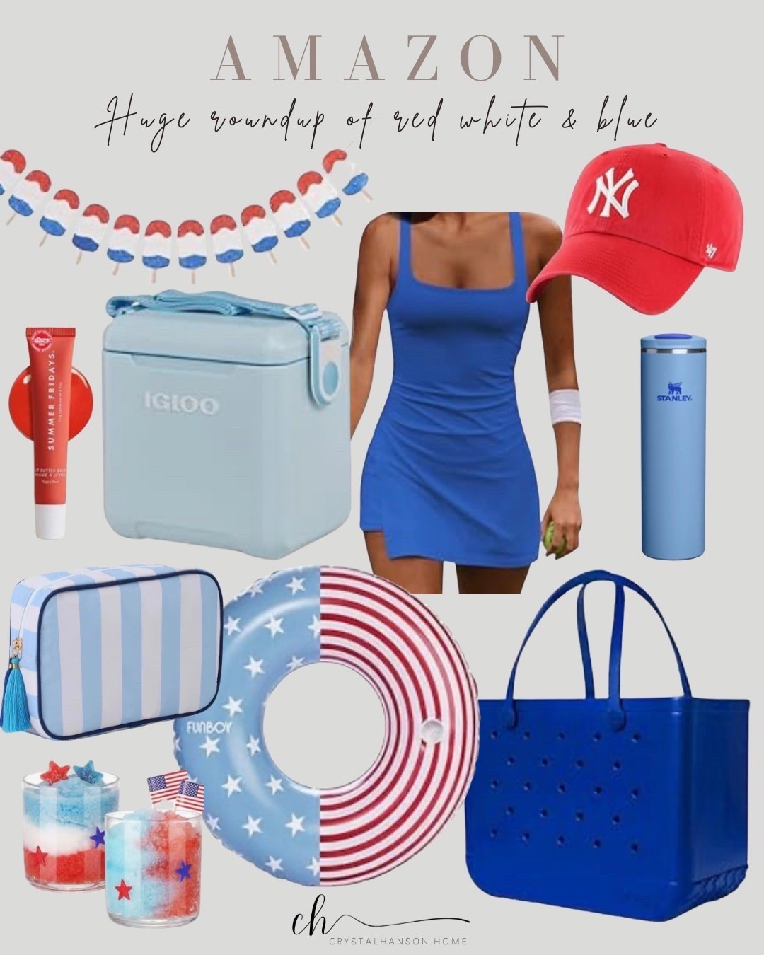 Amazon red white and blue favorite finds ❤️🤍🩵

#LTKSeasonal #LTKHome #LTKSaleAlert