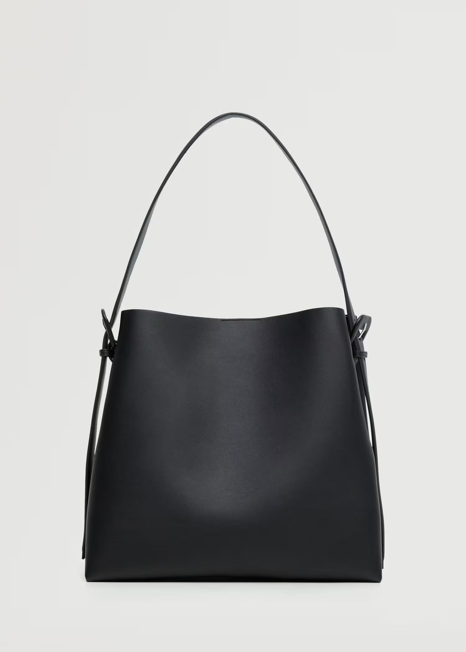 Buckle detail shopper bag | MANGO (US)