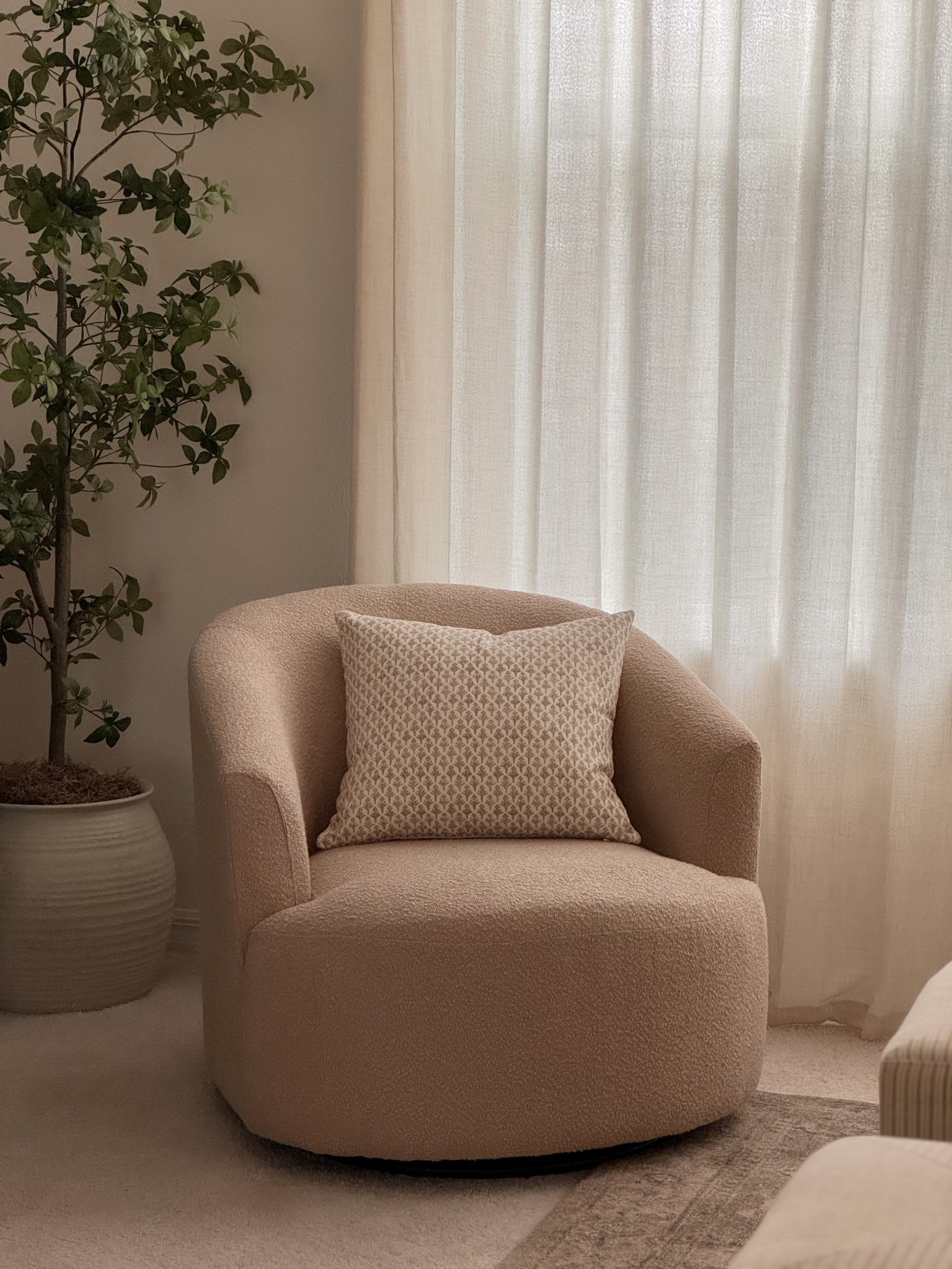 Beautiful and affordable accent chair that’s perfect for a living room or cozy bedroom corner 🤍

#LTKHome