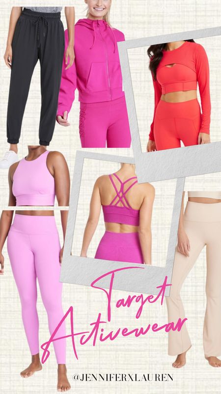 New target activewear. 

Workout set. Target womens clothes. Athleisure. Pink workout outfit. Pink set. Flare leggings  

#LTKunder100 #LTKunder50 #LTKfit