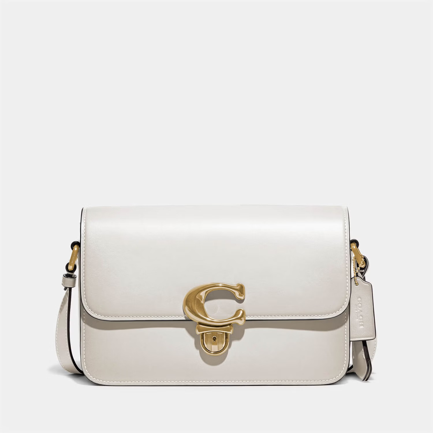 Coach Women's Glovetanned Leather Studio Shoulder Bag - Chalk | Mybag.com (Global) 