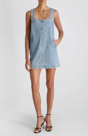 French Connection '90s Denim Minidress | Nordstrom | Nordstrom