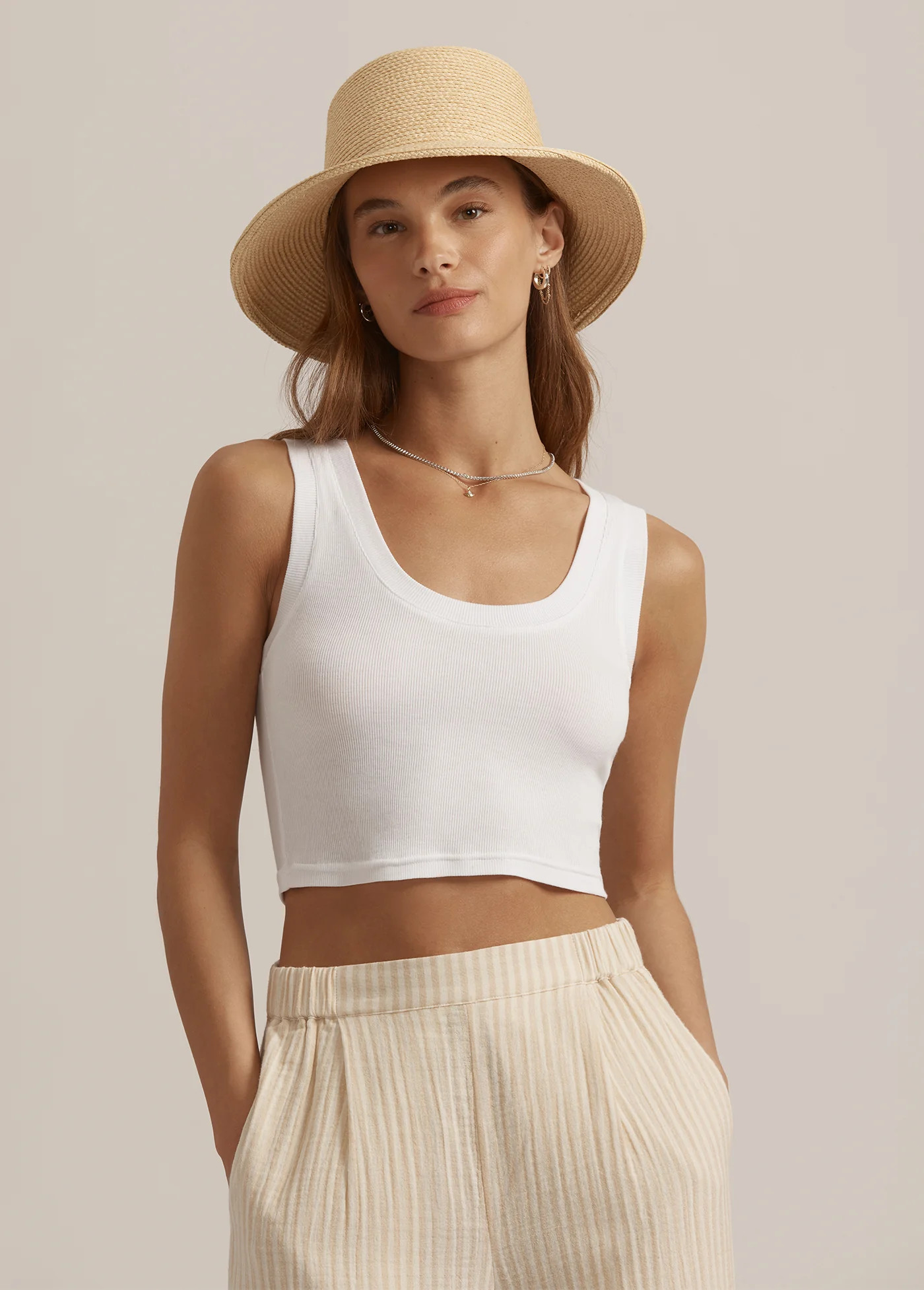 FAVORITE DAUGHTER X MONROWE PACKABLE BEACH HAT | Favorite Daughter