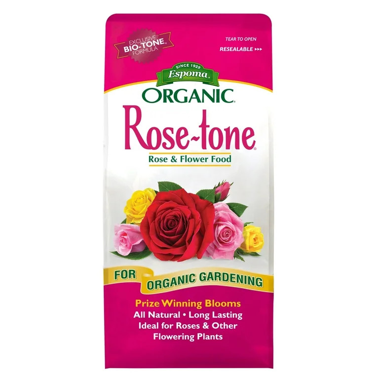 Espoma Organic Rose-Tone Plant Food, 4-3-2 Fertilizer, 8 lb. | Walmart (US)