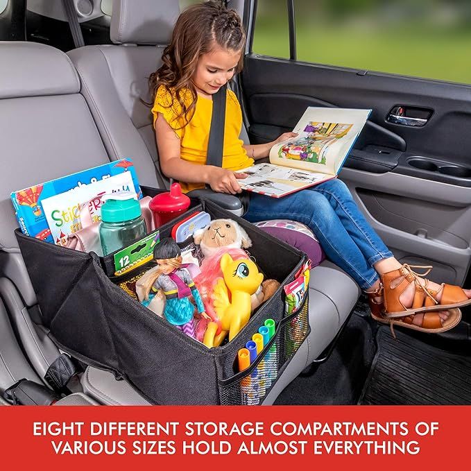 Lusso Gear Car Seat Organizer for Front or Backseat - Great for Adults & Kids, Features 9 Storage... | Amazon (US)