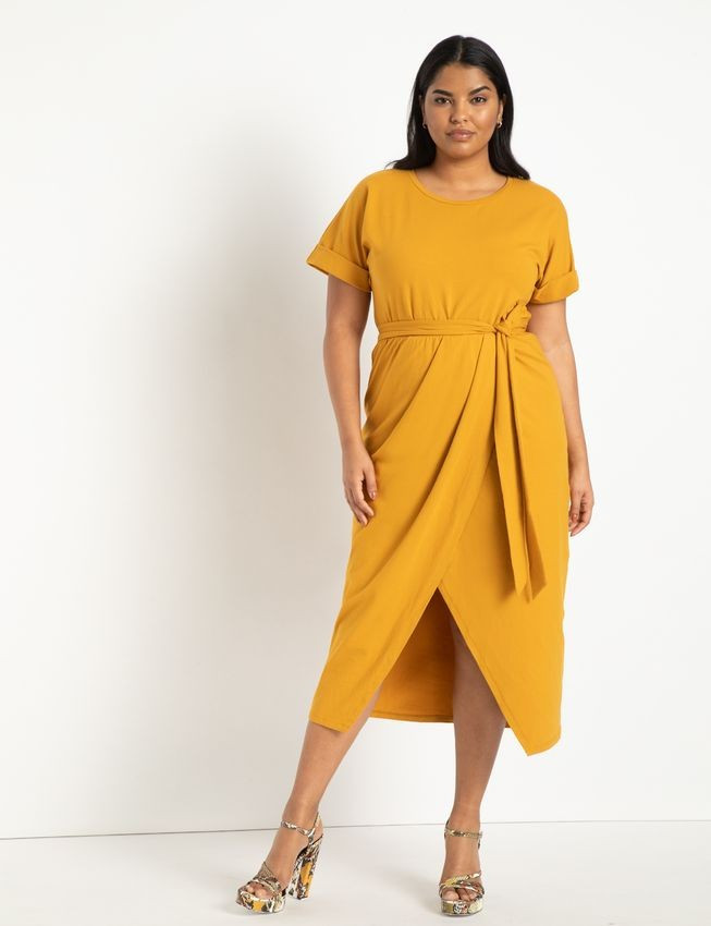 Wrap Skirt Dress | Eloquii