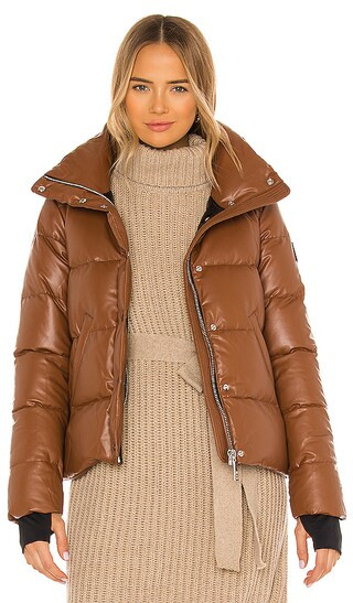 Vegan Leather Isabel in Saddle | Revolve Clothing (Global)