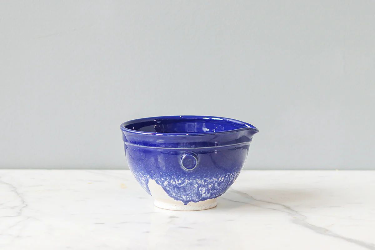 Blue Handthrown Mixing Bowl, Small | etúHOME