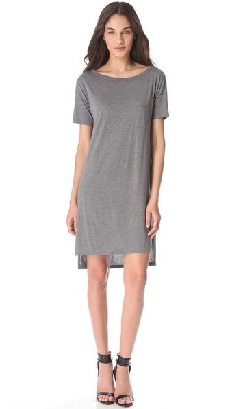 Classic Boat Neck Dress with Pocket | Shopbop