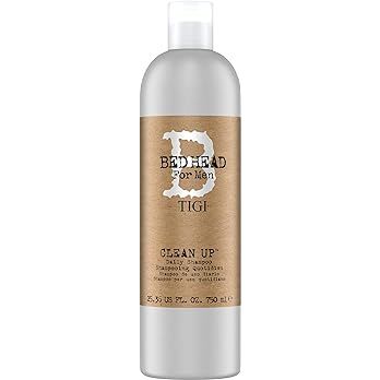 Bed Head for Men by TIGI Clean Up Mens Daily Shampoo for Normal Hair 750 ml | Amazon (UK)