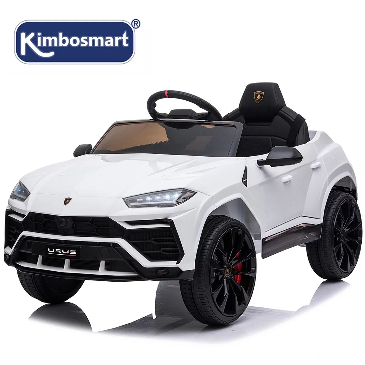 Kimbosmart Lamborghini Urus 12V Kids Electric Ride on Car with Remote Control, 2 Speeds, 4 Wheels... | Walmart (US)