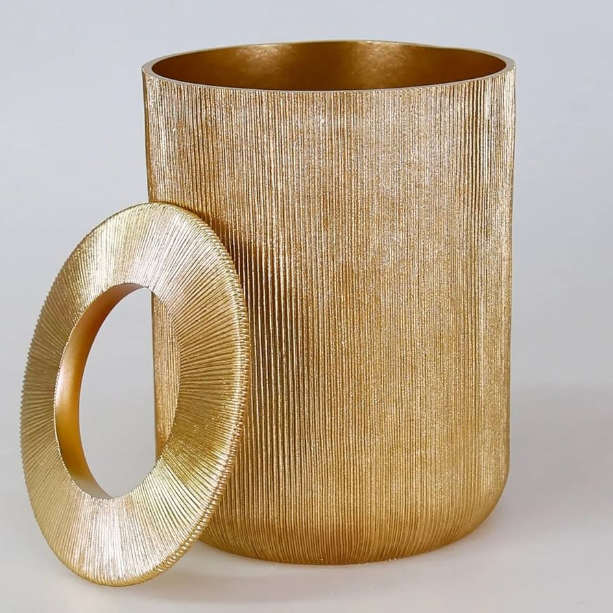 Lydia Trash Can / Dustbin / Weste Bins (Gold) | Amazon (US)