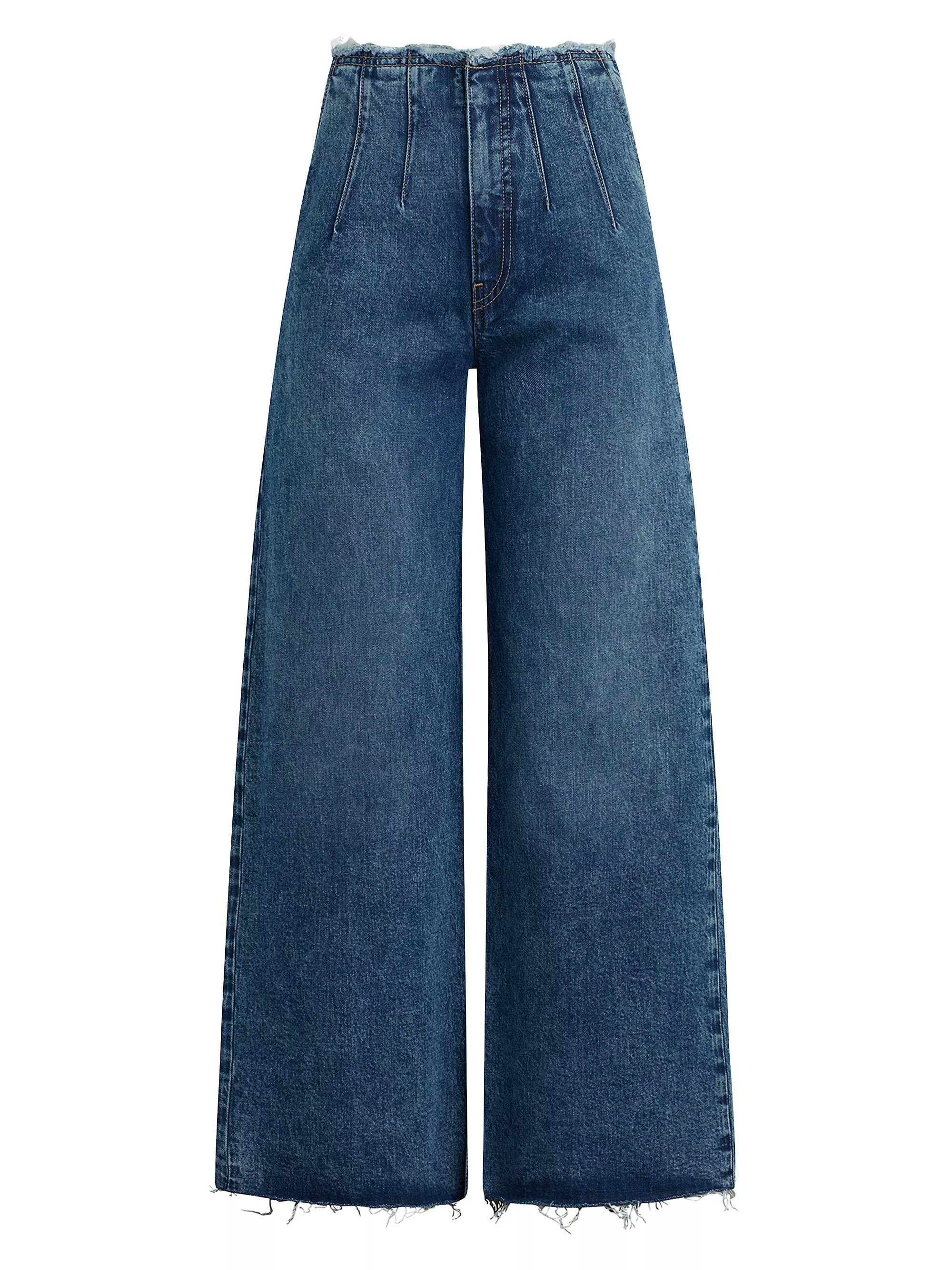James High-Rise Wide-Leg Jeans | Saks Fifth Avenue