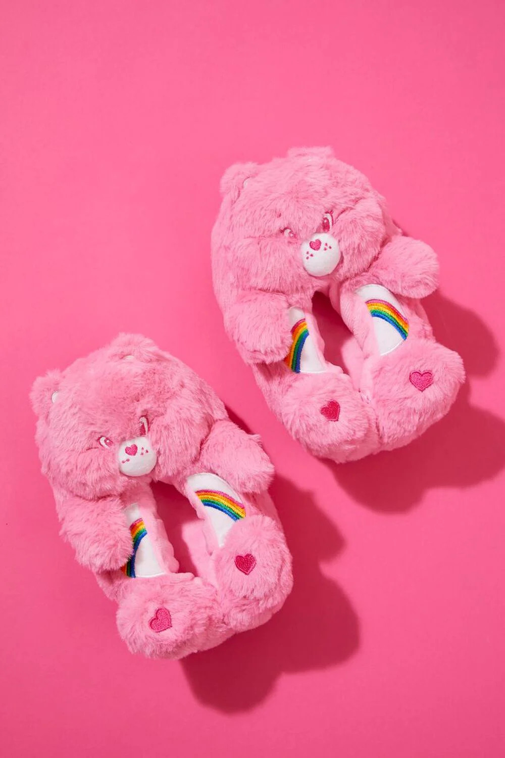 Girls Care Bears House Slippers (Kids) | Forever 21 (US)
