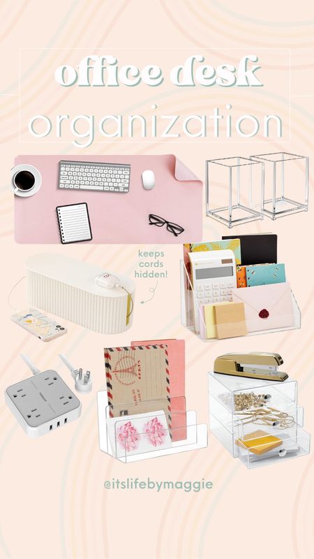 Office desk organization finds from Amazon!

#amazonfinds #deskotganization #homeoffice #officemusthaves #cordorganizer #fileorganizer #acrylicorganizer #acrylicdrawers #largemousepad #amazonhome #amazonoffice

#LTKFind #LTKhome #LTKunder100