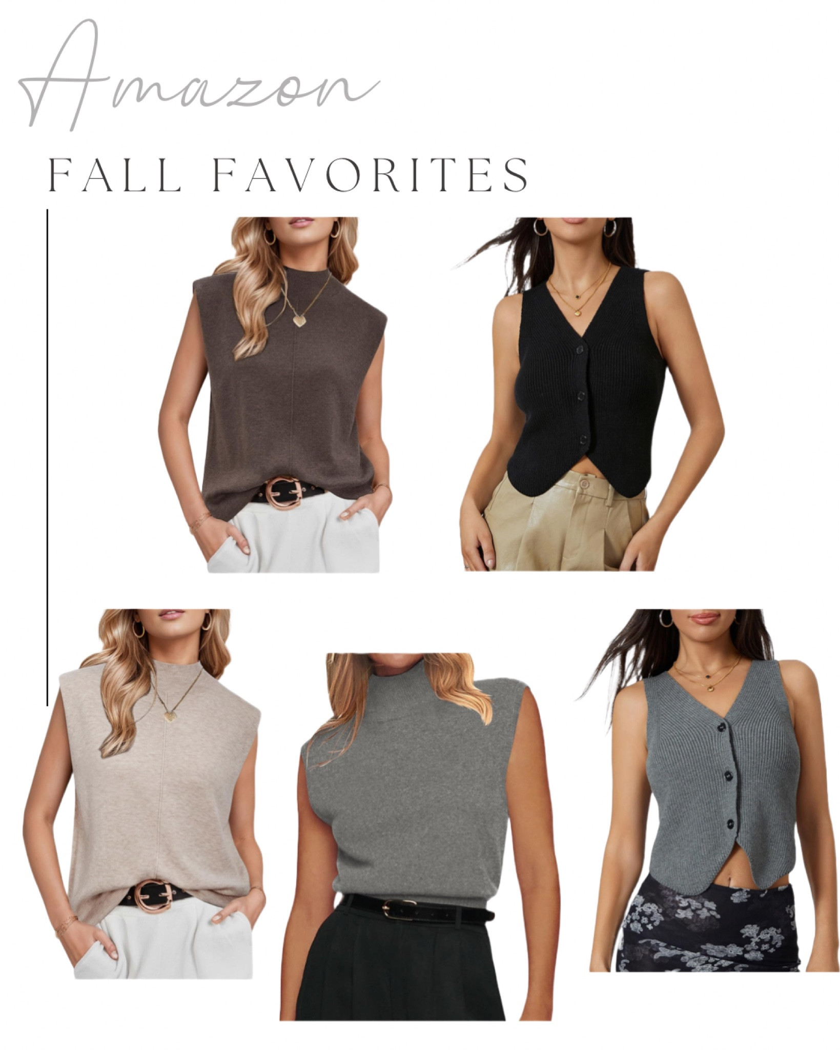 Amazon sweater vests!


Sweaters, women’s sweaters, basics, staple pieces, cardigan, sweater vest, fall sweaters, fall outfit, fall fashion, two piece set, loungewear, back to school, teacher outfits, Amazon finds, sweater dress, fall dresses, fall outfits, work outfit, jeans, Halloween, country concert outfit, maternity, sweater vest, fall transition piece 

#LTKsalealert #LTKfindsunder50 #LTKU
