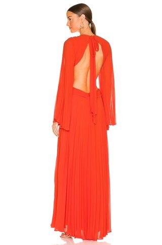 Alexis Laurnea Dress in Burnt Orange from Revolve.com | Revolve Clothing (Global)