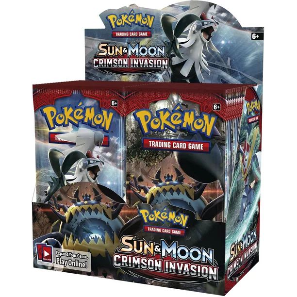 Pokemon Sun & Moon 4 Invasion Booster Box Trading Cards - Walmart.com | Walmart (US)