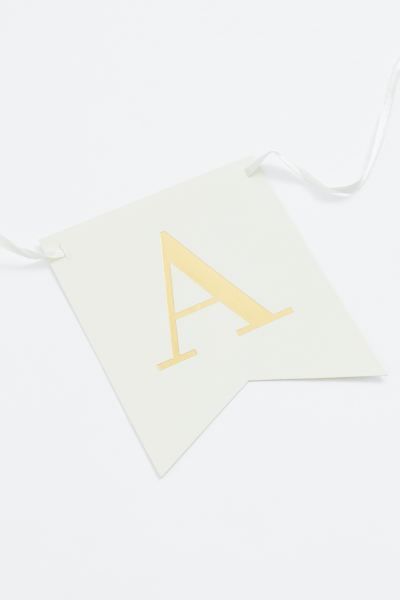 Alphabet Pennant Bunting | H&M (US)