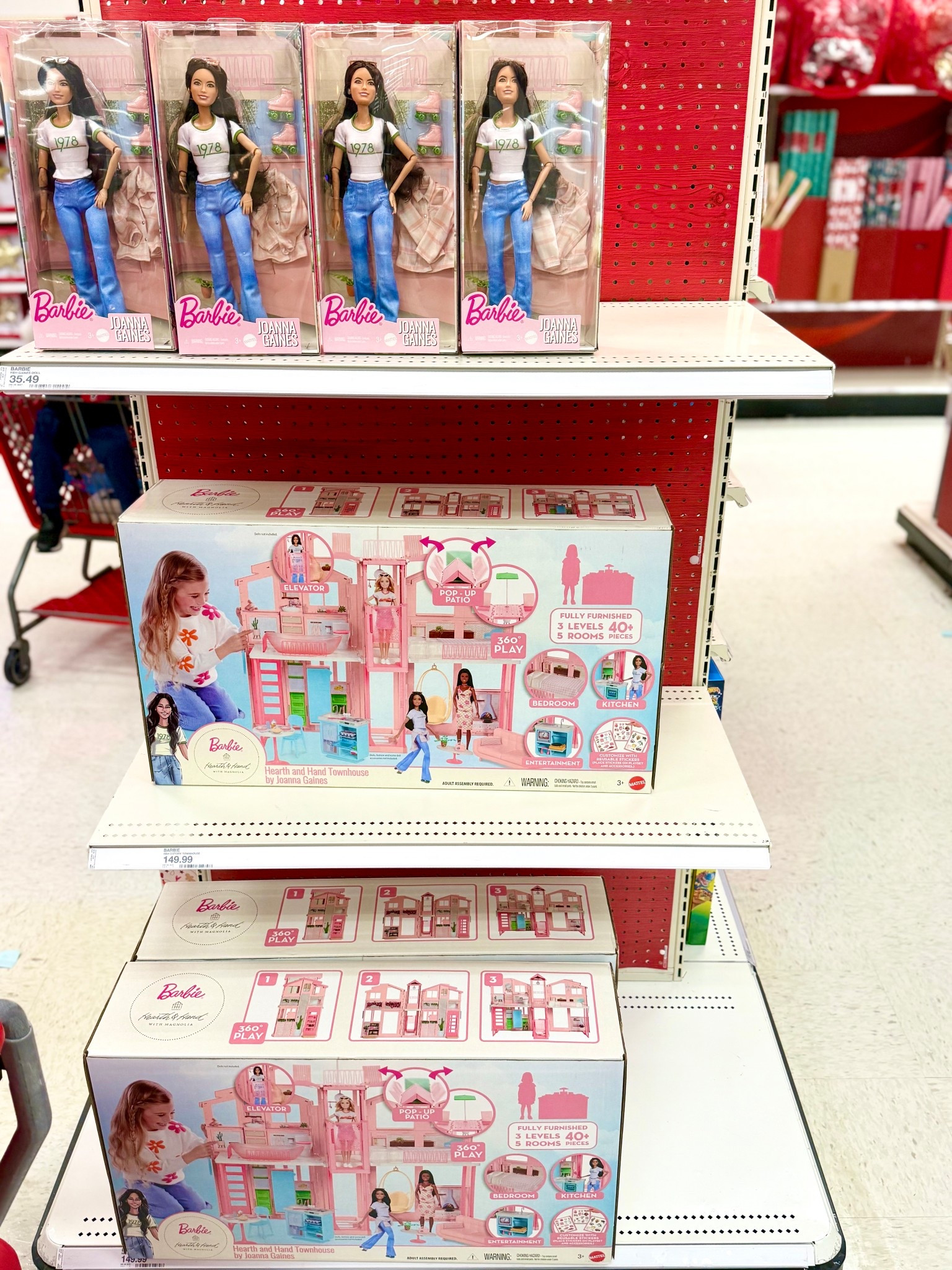 The Joanna Gaines Barbie collection is LIVE. Doll, dream house, all the cozy Fixer Upper vibes. Grab it before it vanishes off the shelves.

#LTKGiftGuide #LTKKids #LTKHoliday