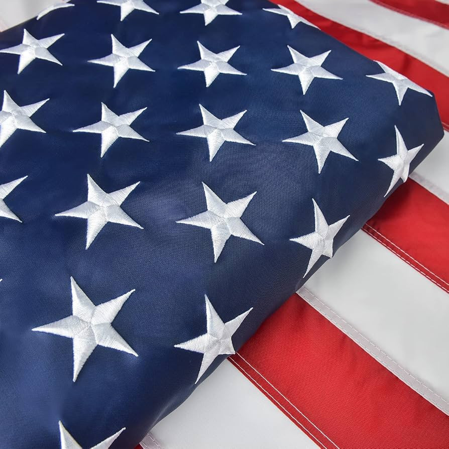 Large American Flags for Outside 6x10 FT, US Flag High Wind with Embroidered Stars, Sewn Stripes,... | Amazon (US)