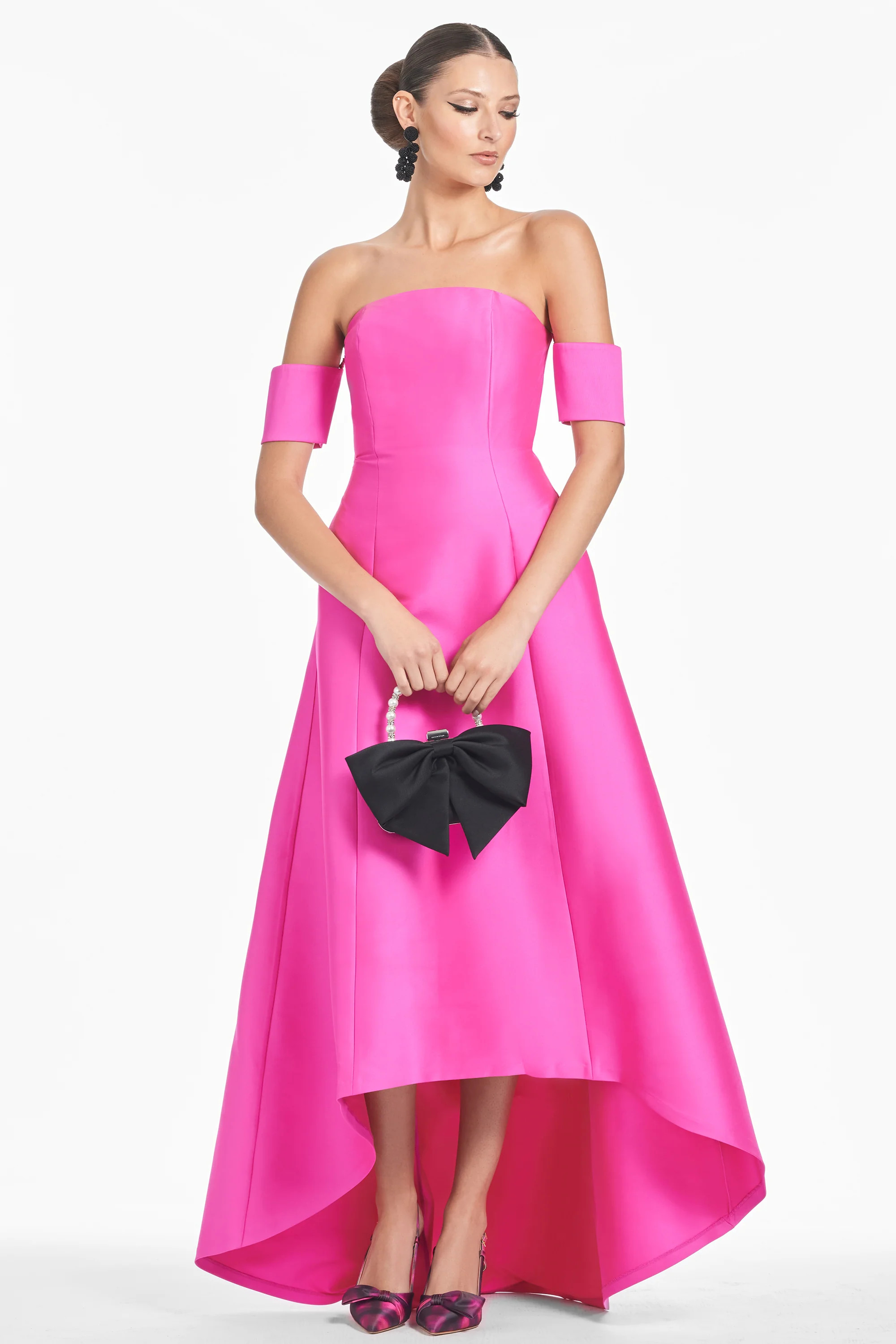 Agyness Gown - Fuchsia | Sachin and Babi