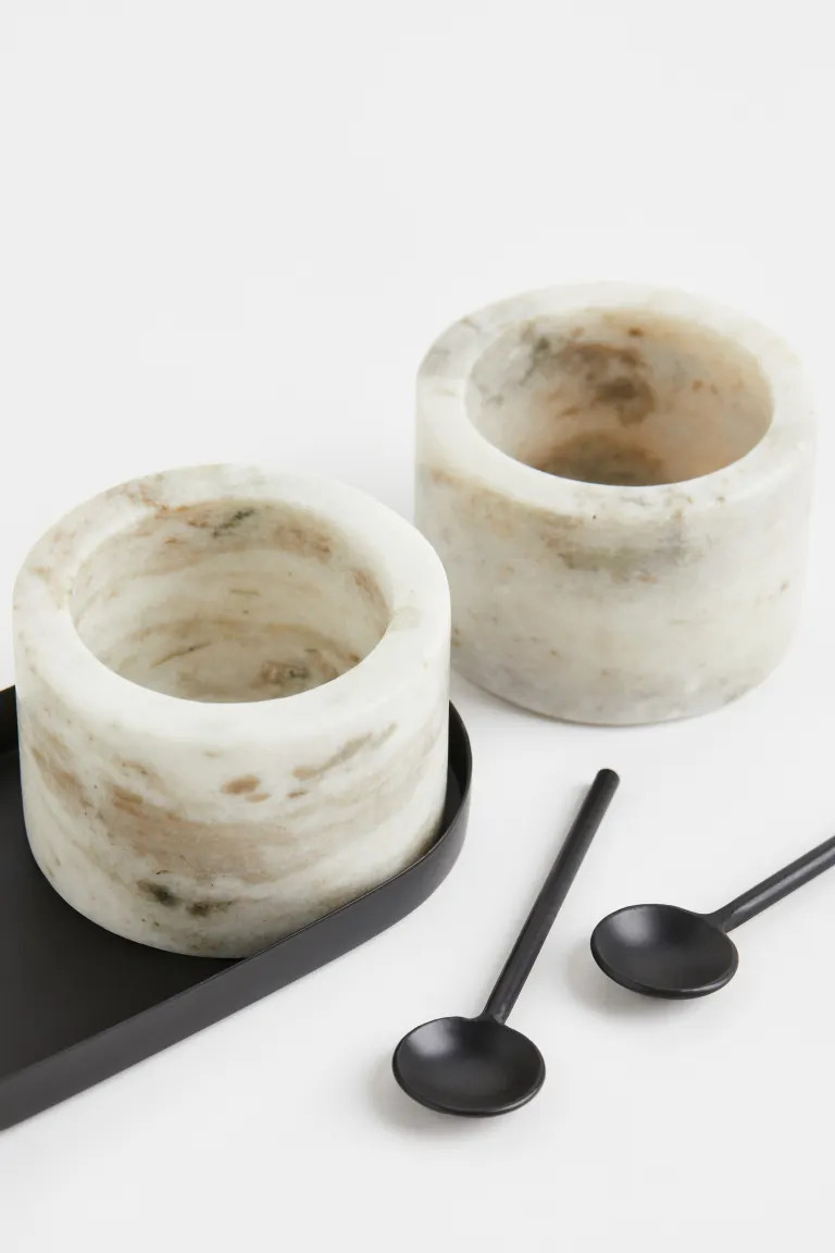 Stone Salt and Pepper Bowls | H&M (US + CA)
