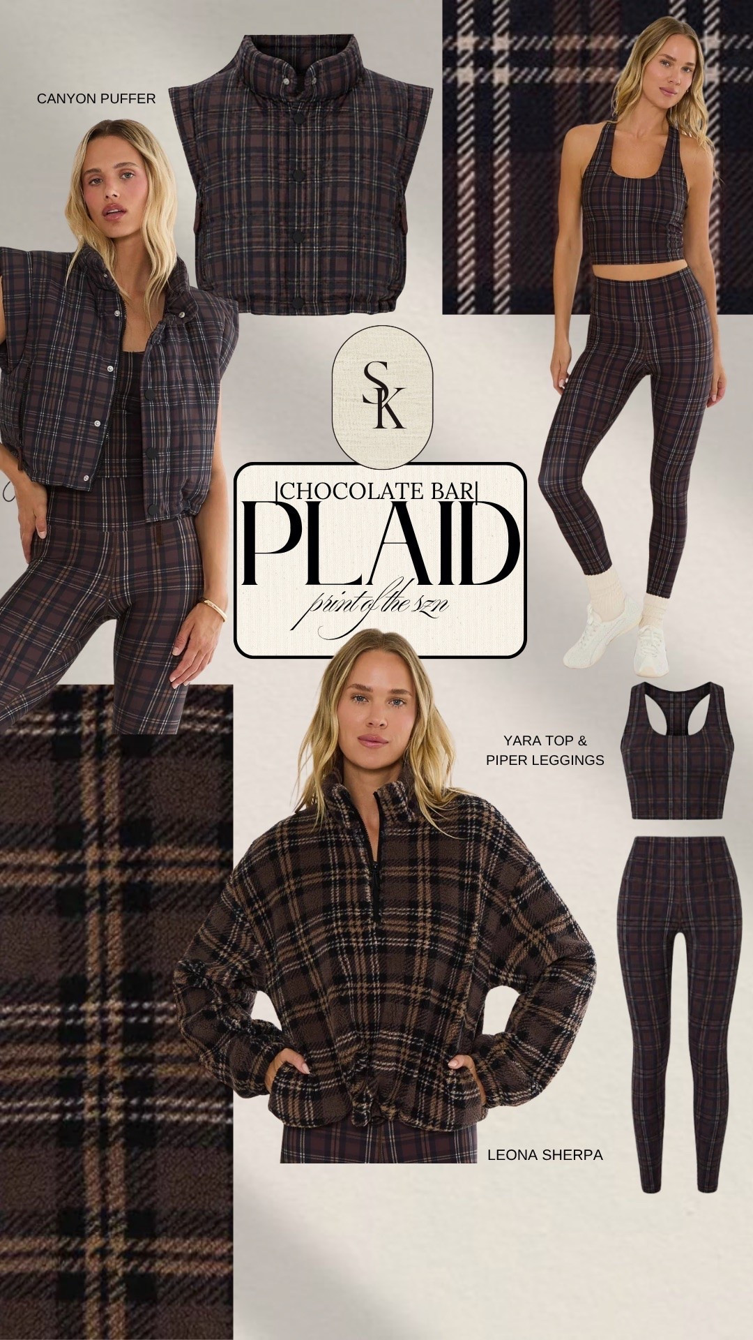 ￼ New fall drop: chocolate bar plaid

#LTKSeasonal #LTKActive #LTKmomlife